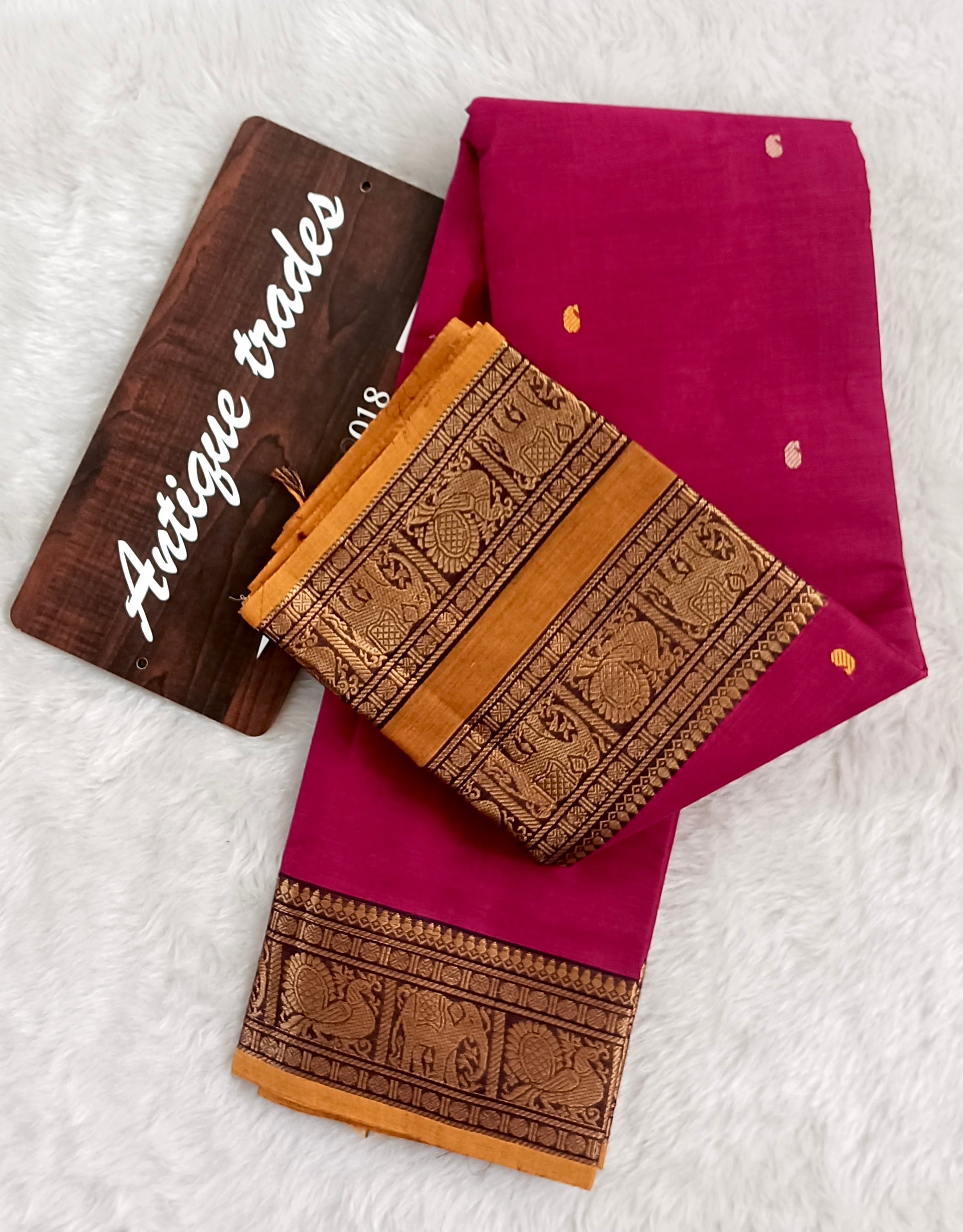 Annam Chettinad cotton saree
