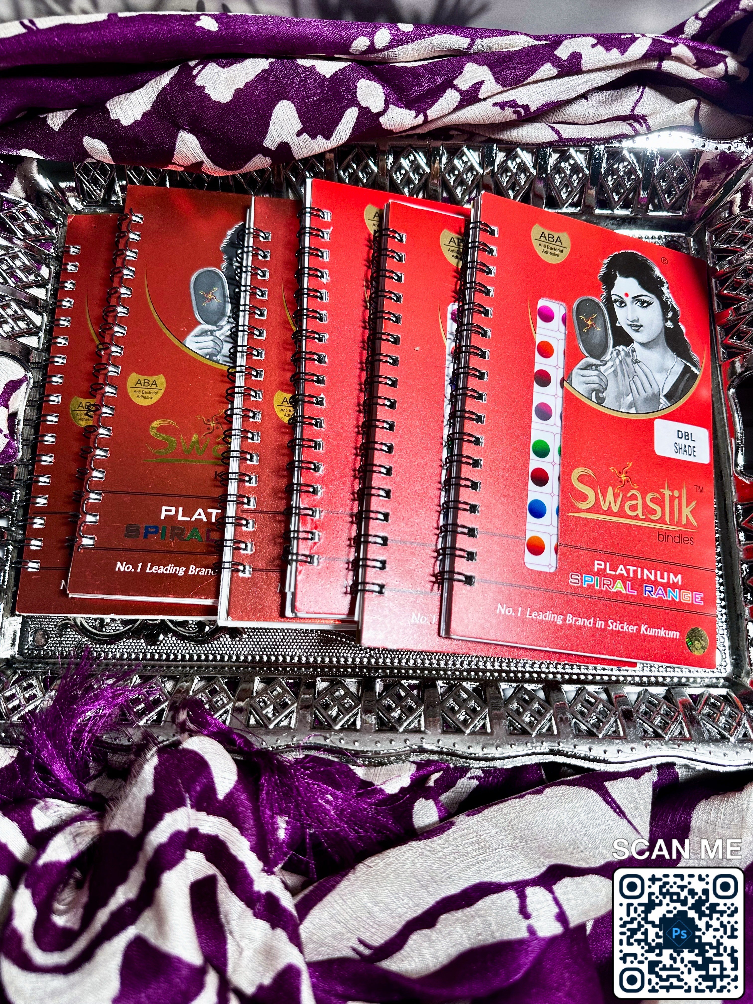 Swastik Double Shade Bindi Book