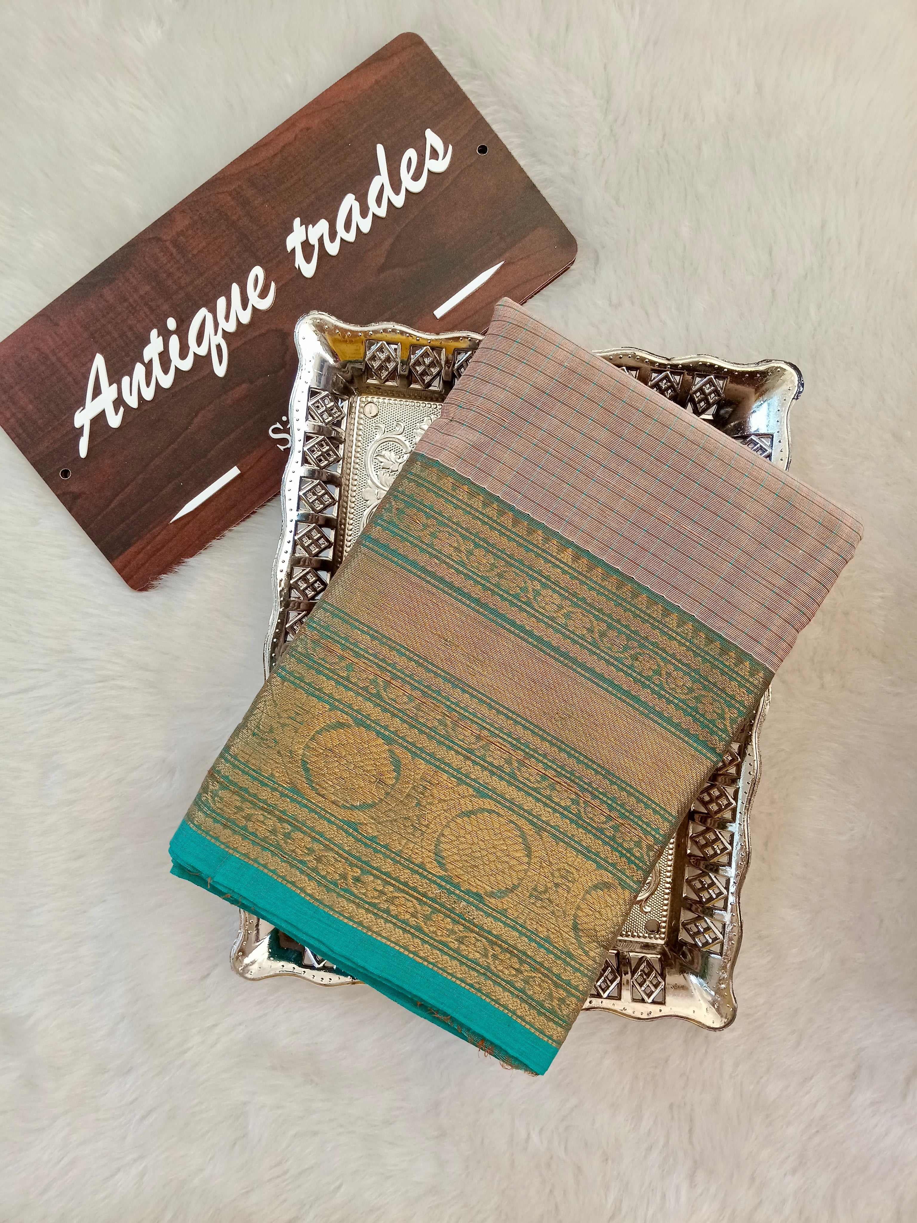 Pure chettinad cotton saree