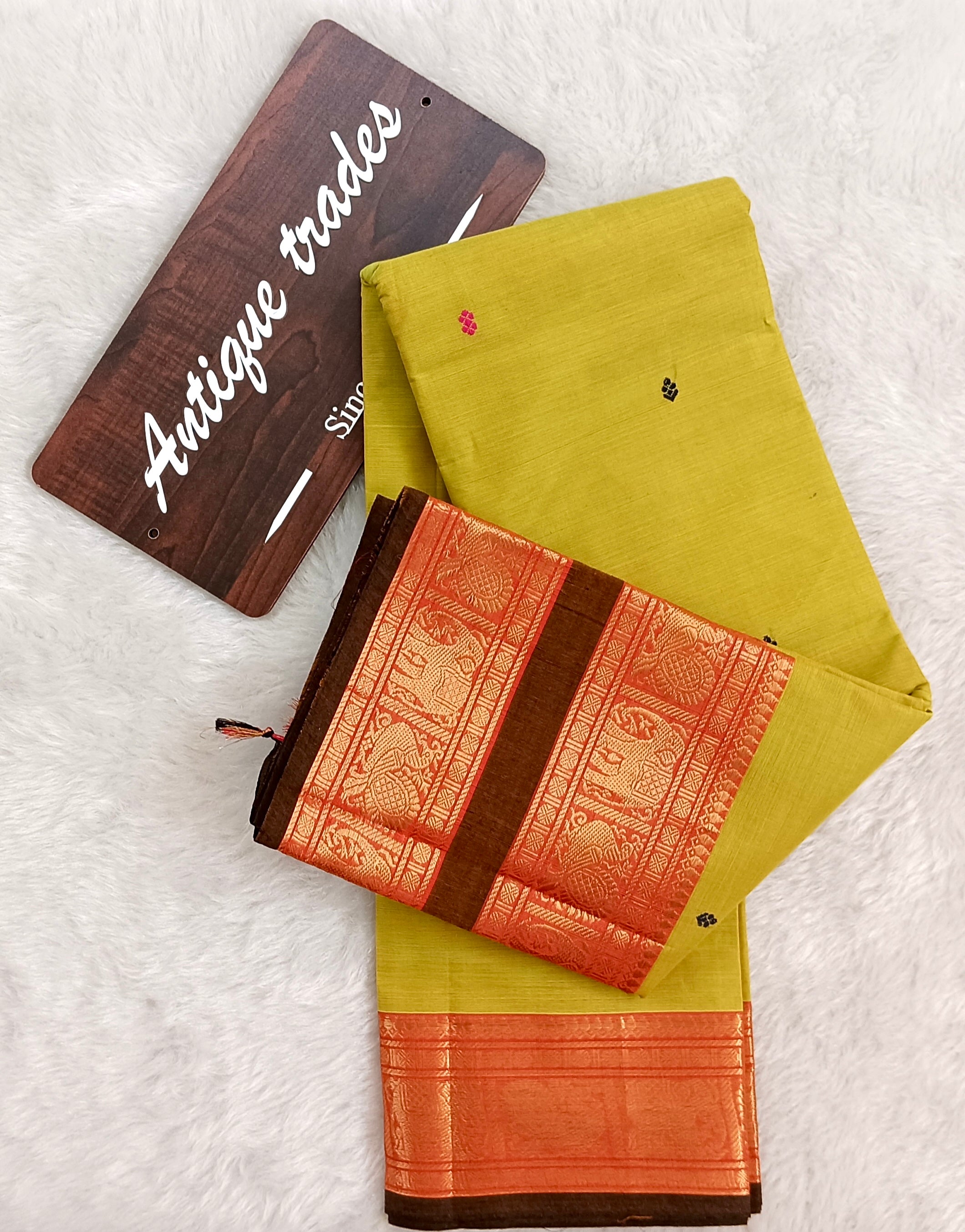 Annam - pure Chettinad cotton saree