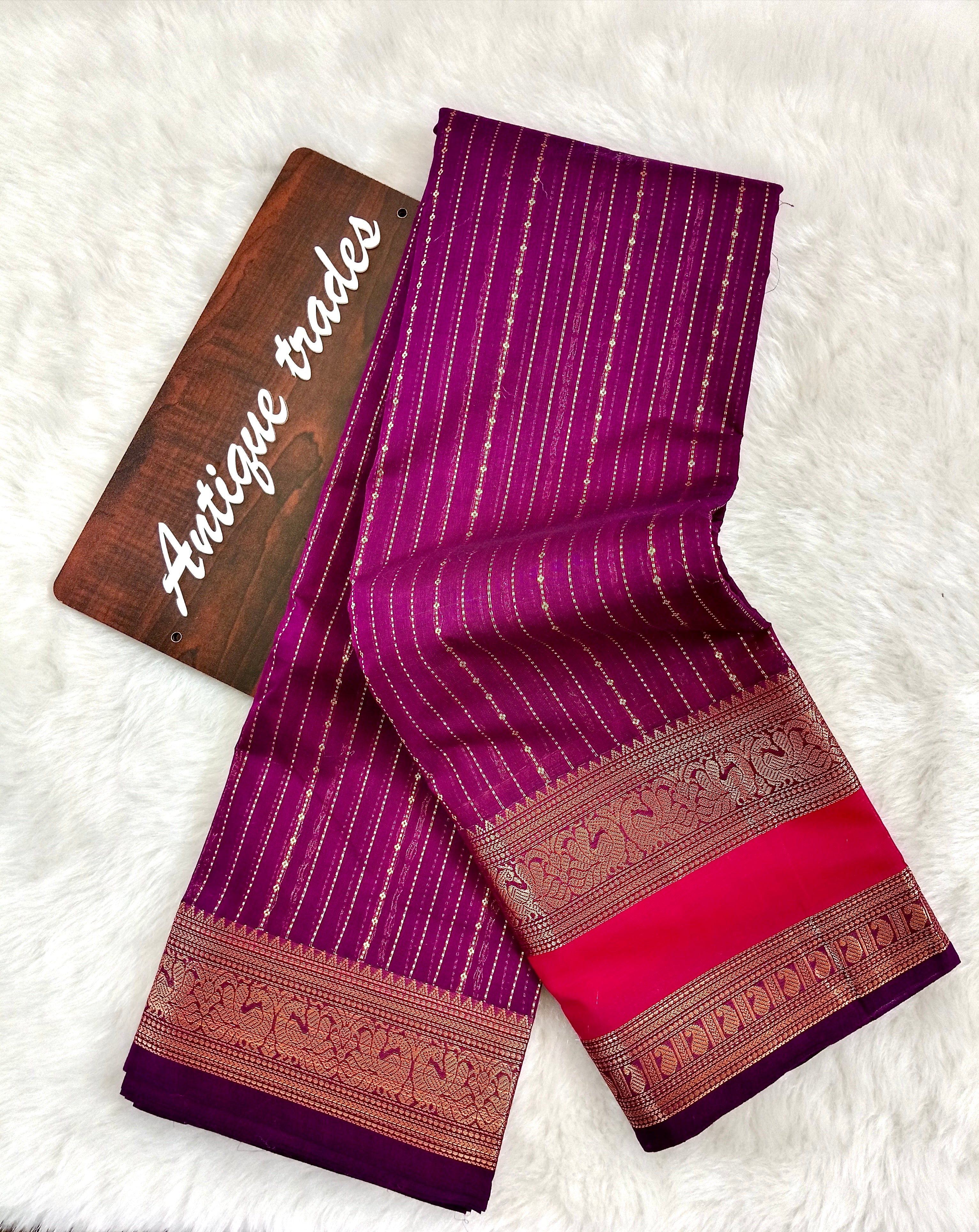 Chettinad pure cotton saree