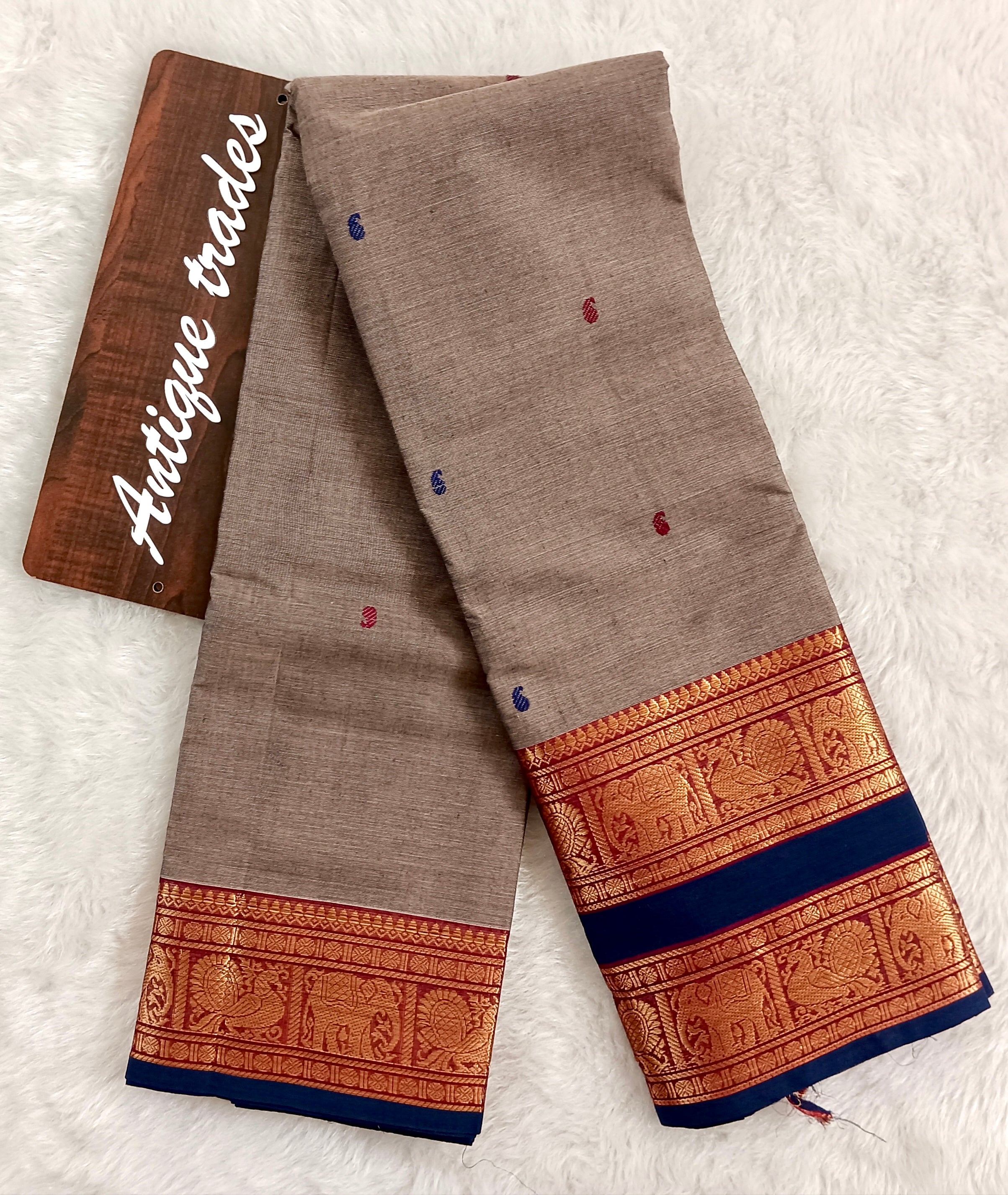 Annam - pure Chettinad cotton saree