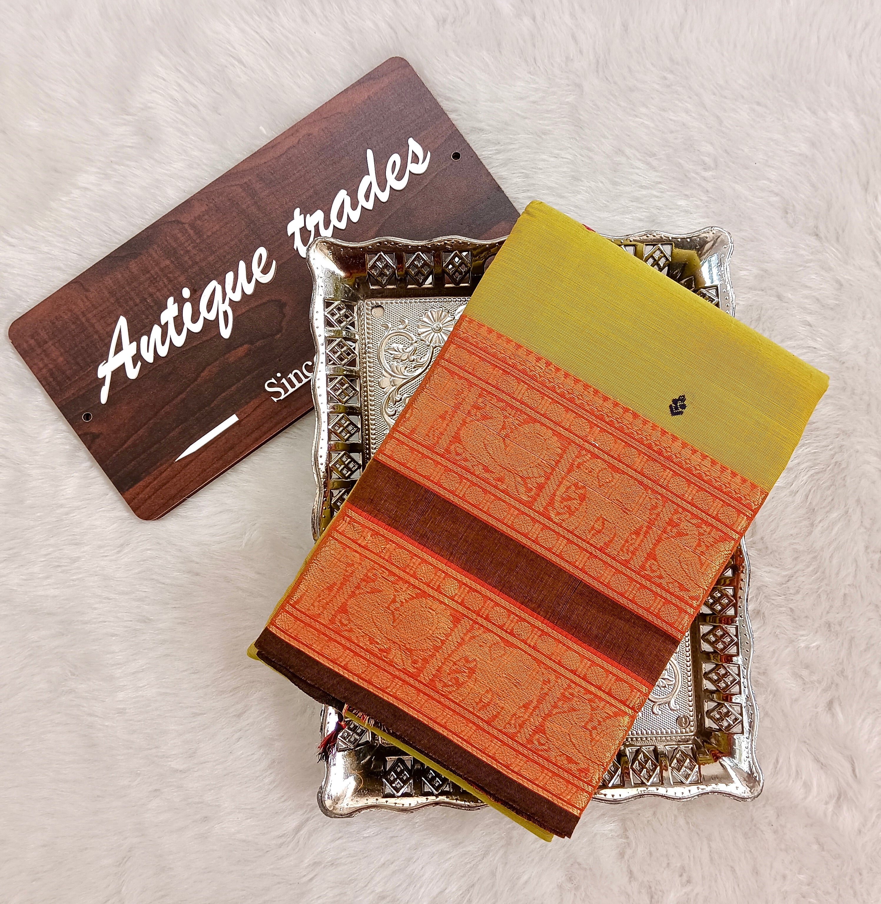 Annam - pure Chettinad cotton saree