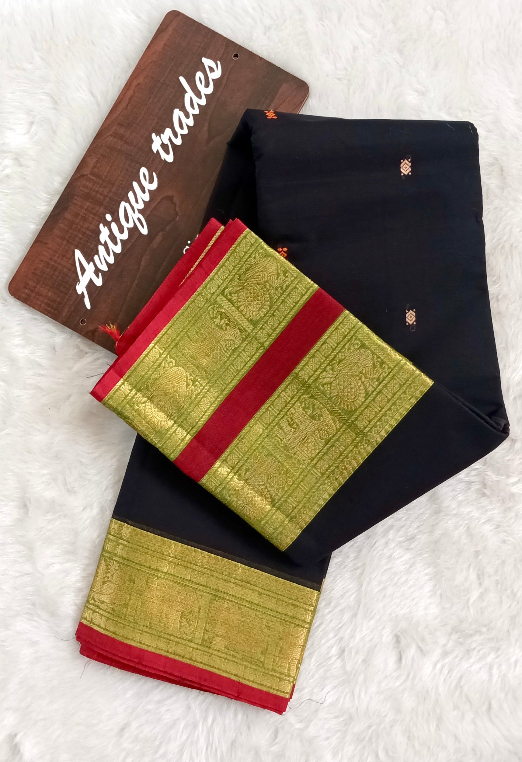 Annam - pure Chettinad cotton saree