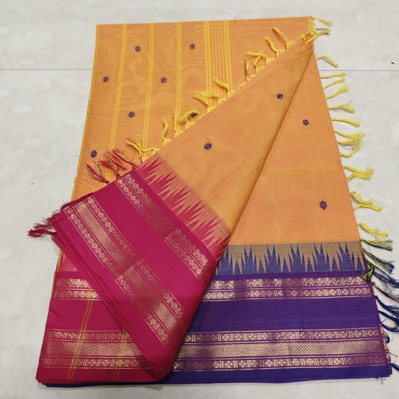 Chettinad pure cotton sarees