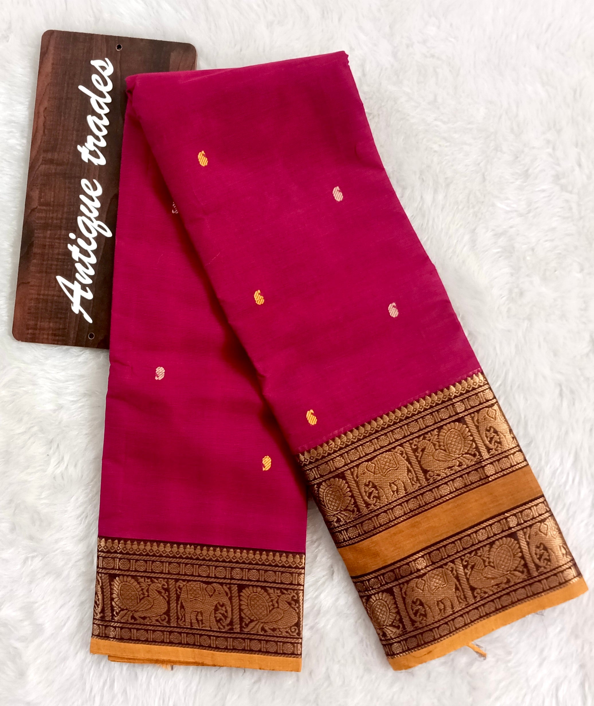 Annam Chettinad cotton saree