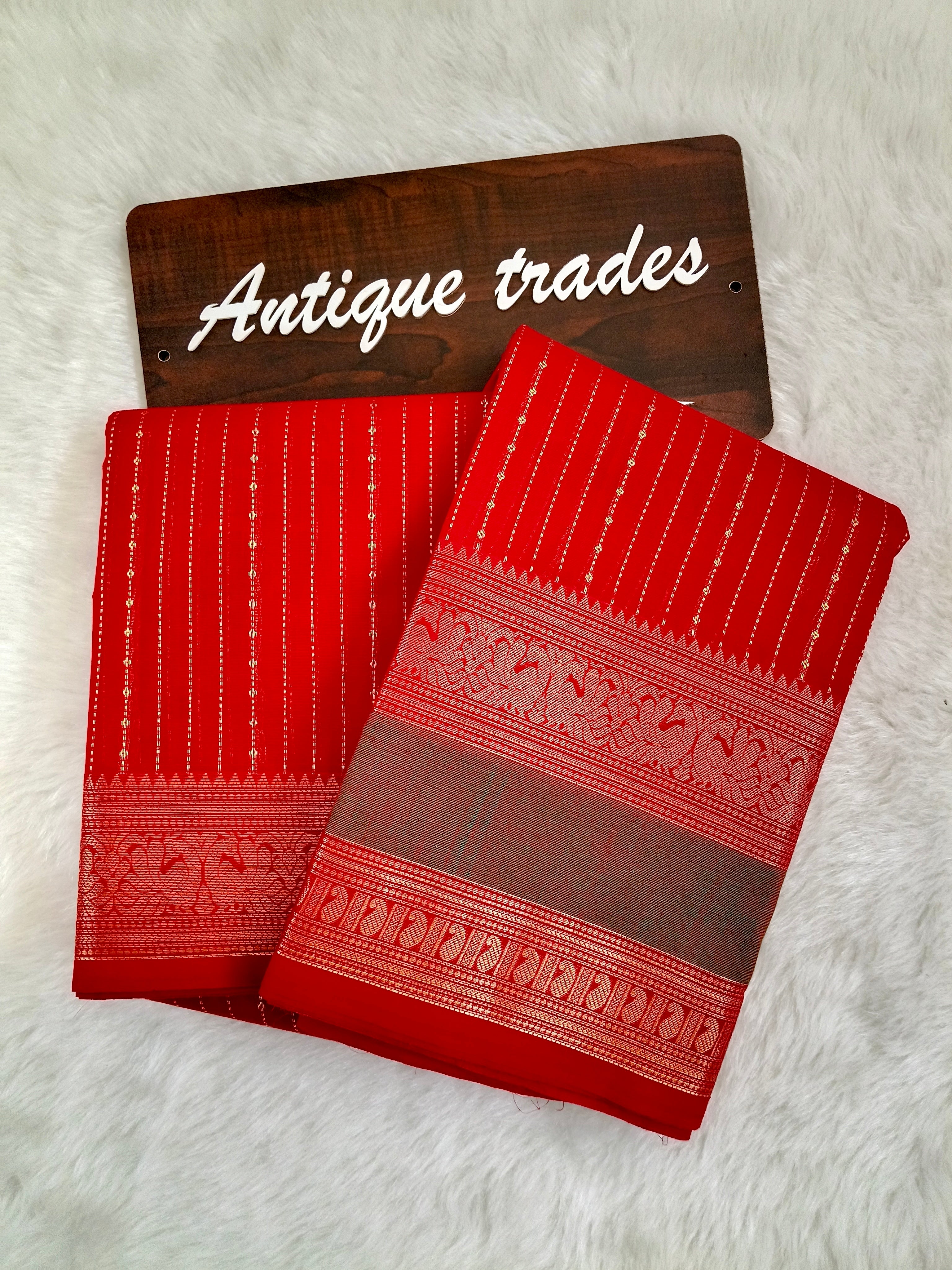 Chettinad pure cotton with zari work