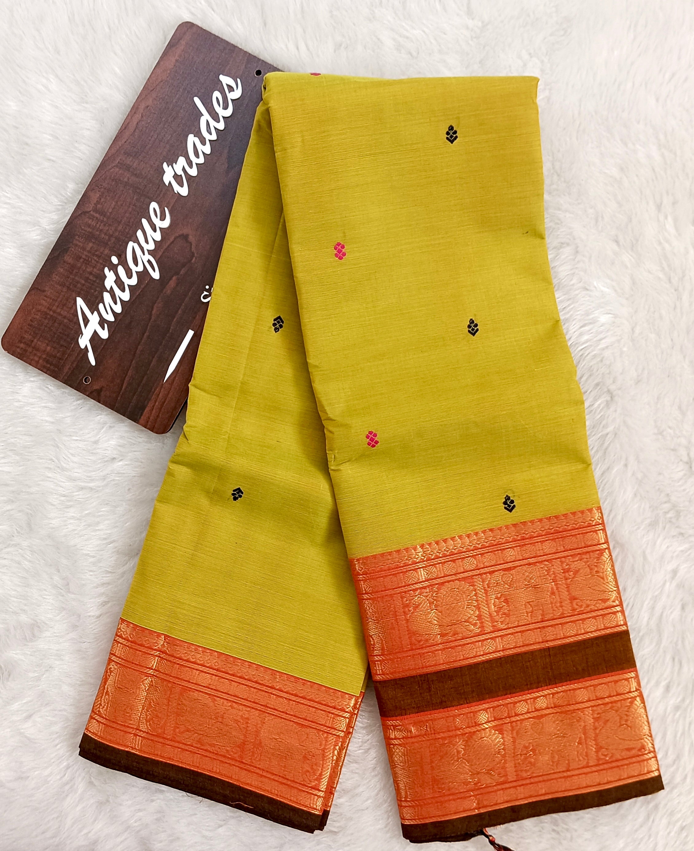 Annam - pure Chettinad cotton saree
