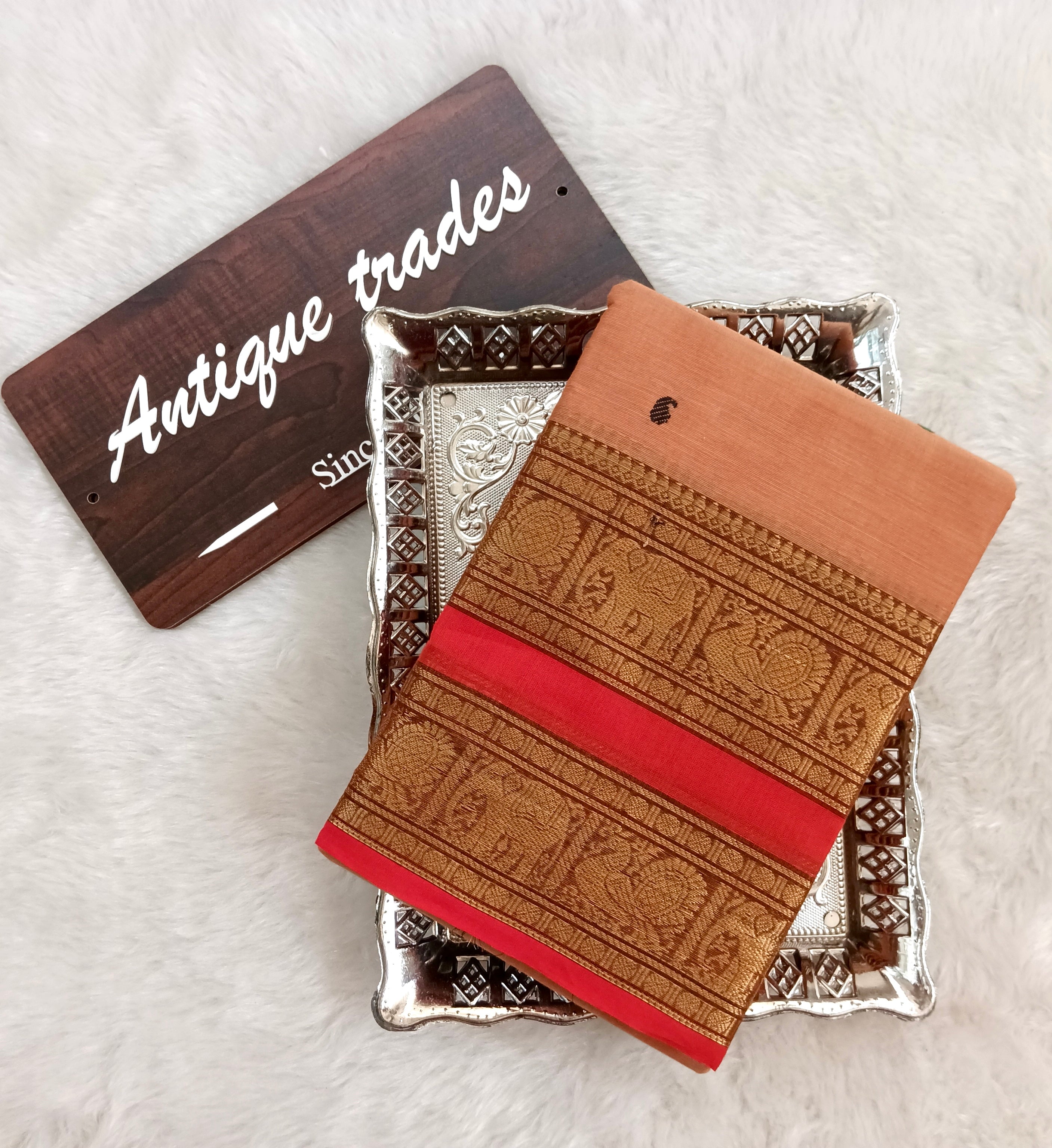 Annam - Chettinad cotton saree