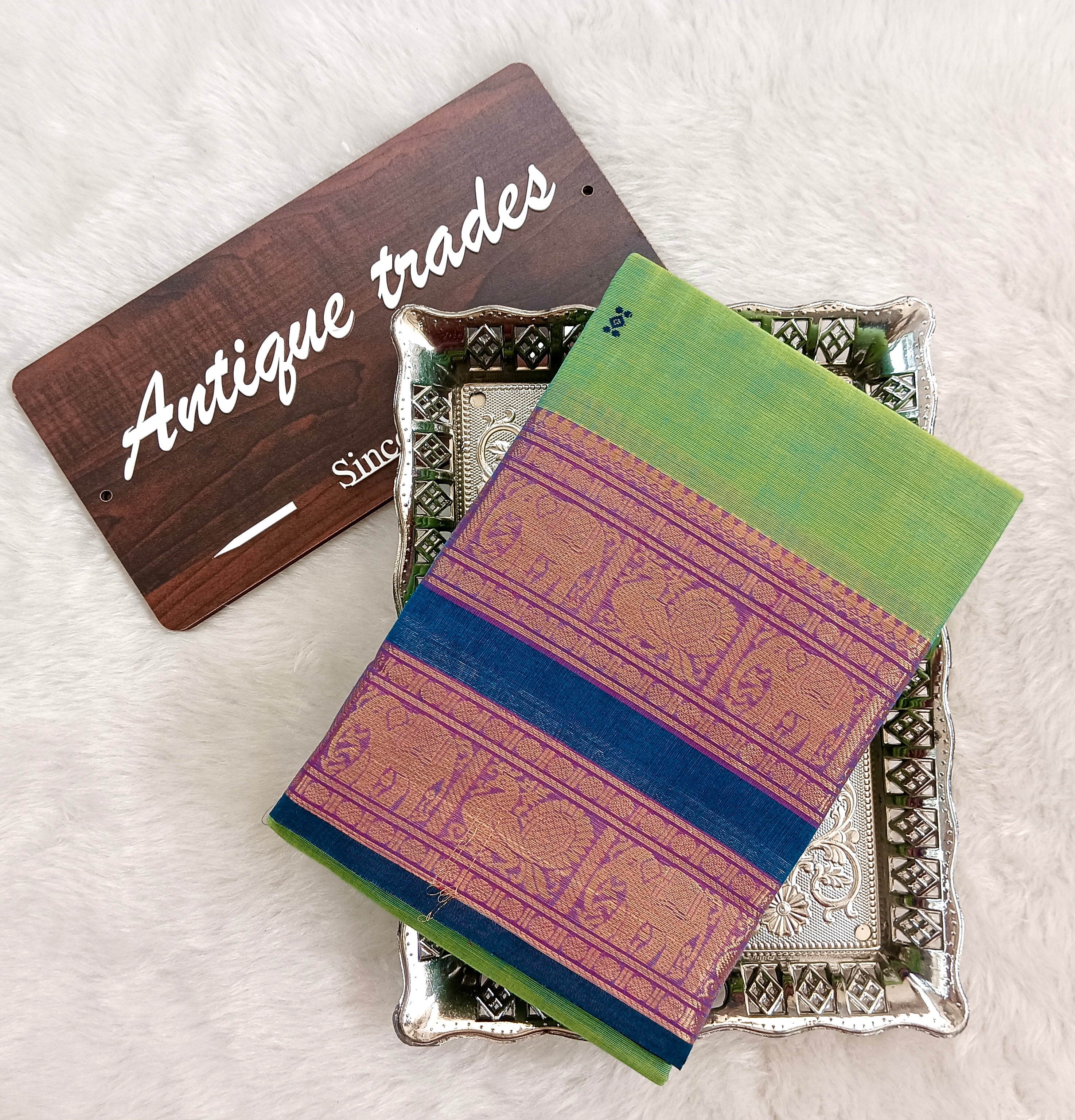 Annan - Chettinad pure cotton saree