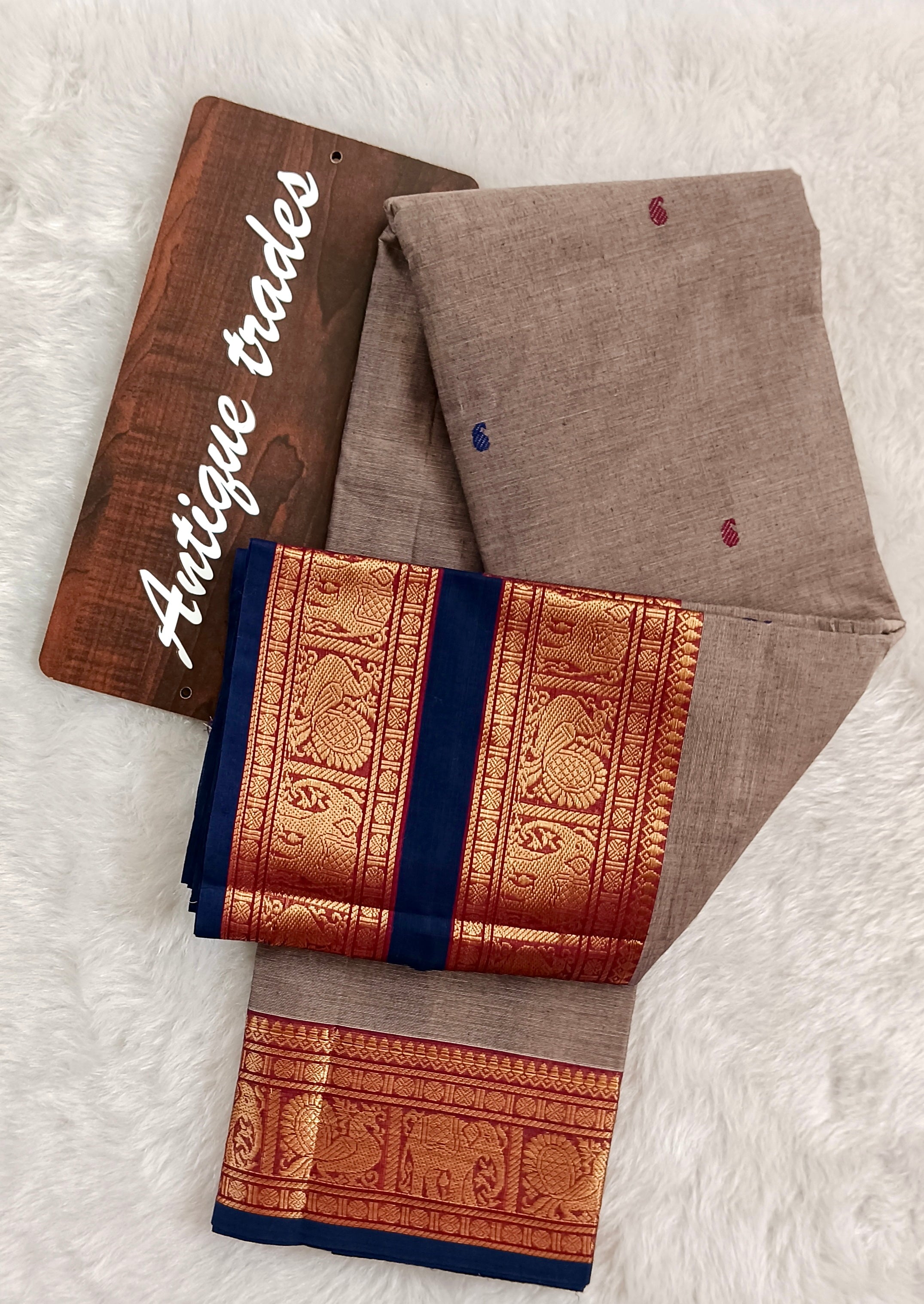 Annam - pure Chettinad cotton saree