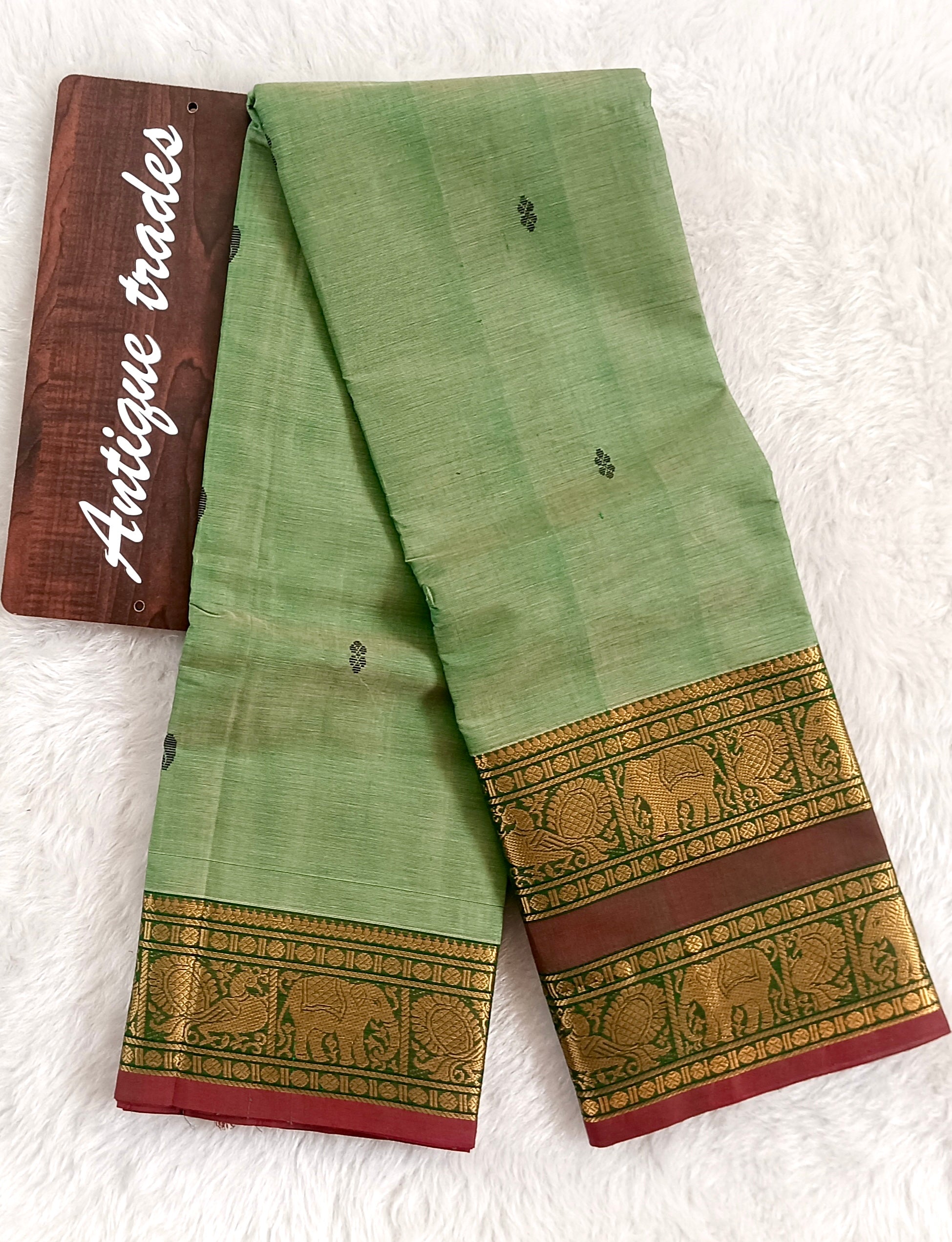 Annam - pure Chettinad cotton saree