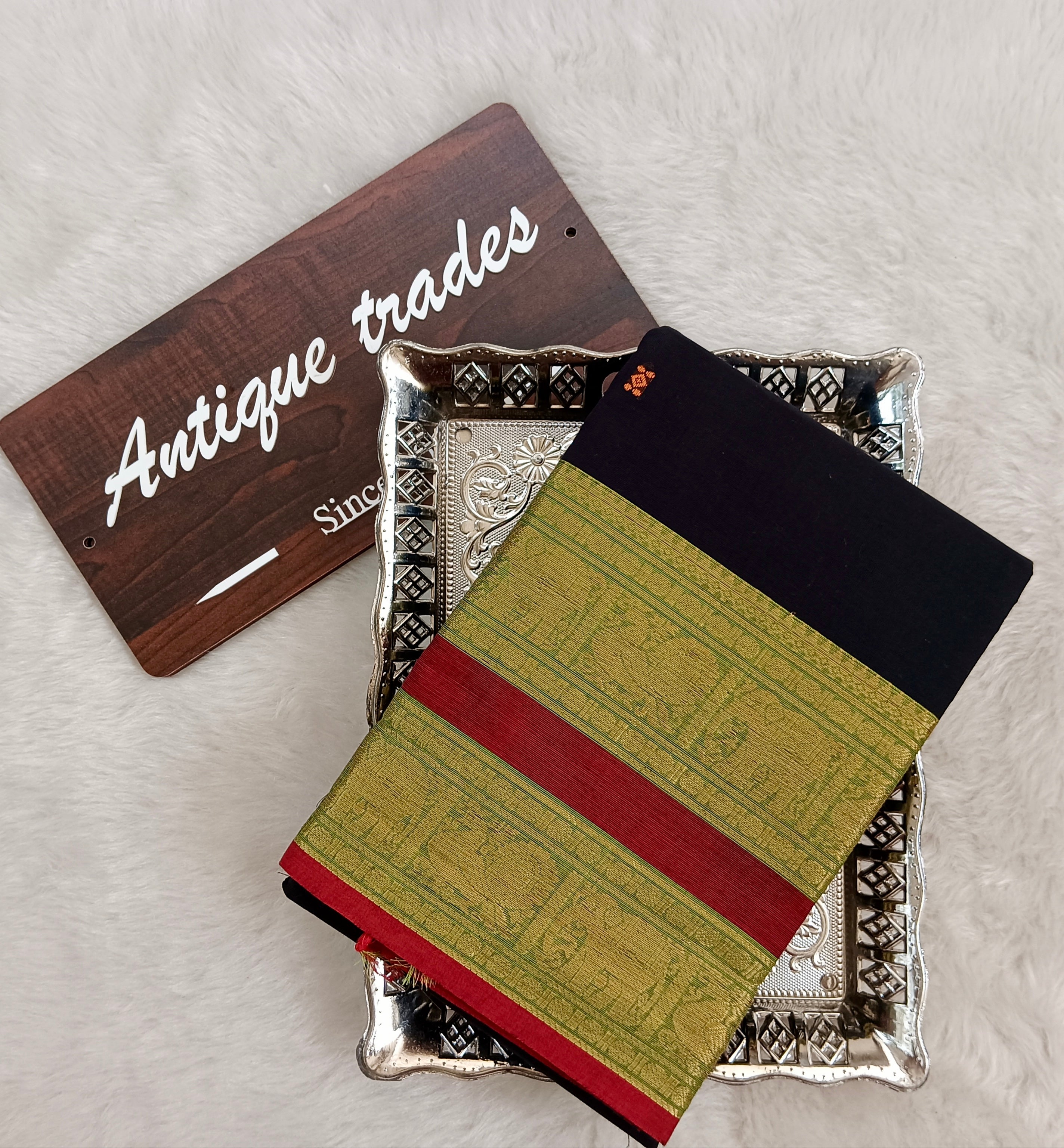 Annam - pure Chettinad cotton saree