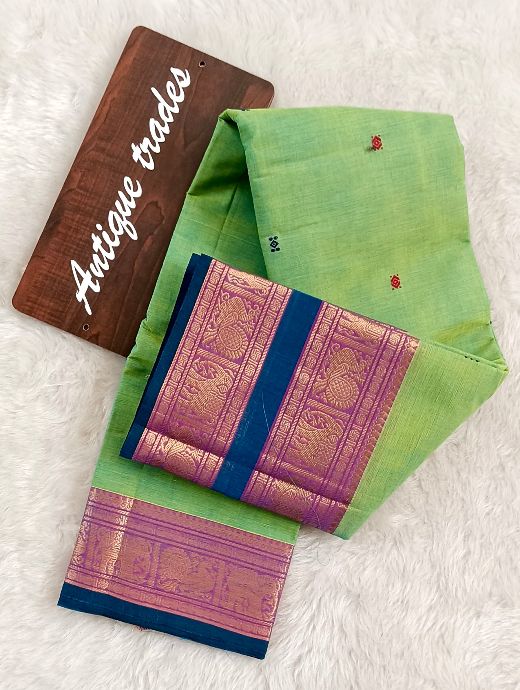 Annan - Chettinad pure cotton saree