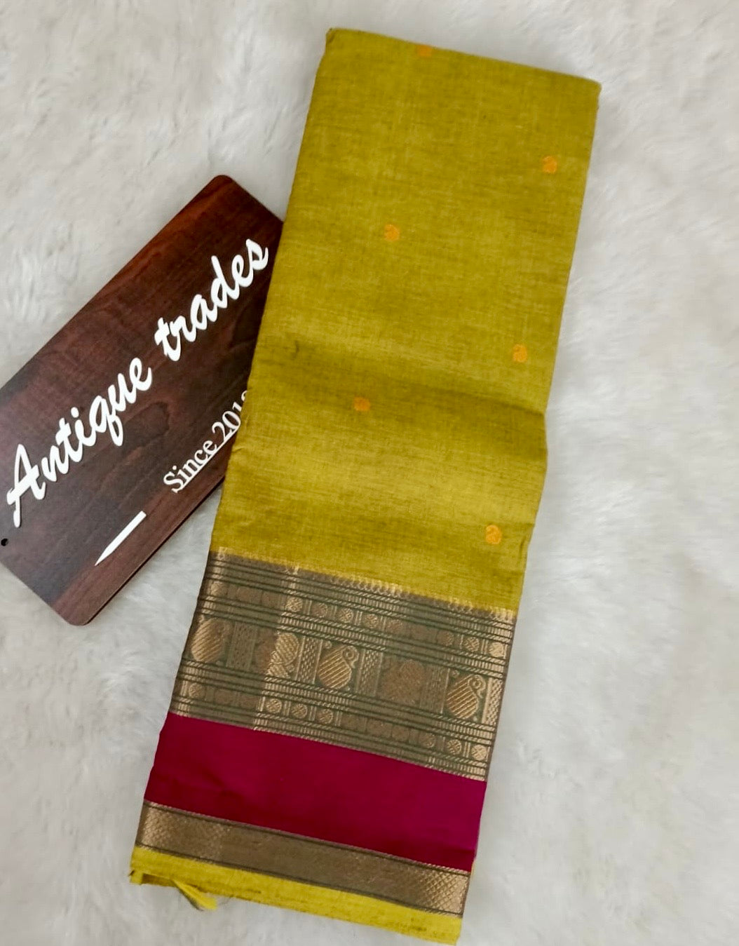 Pure Chettinad cotton saree