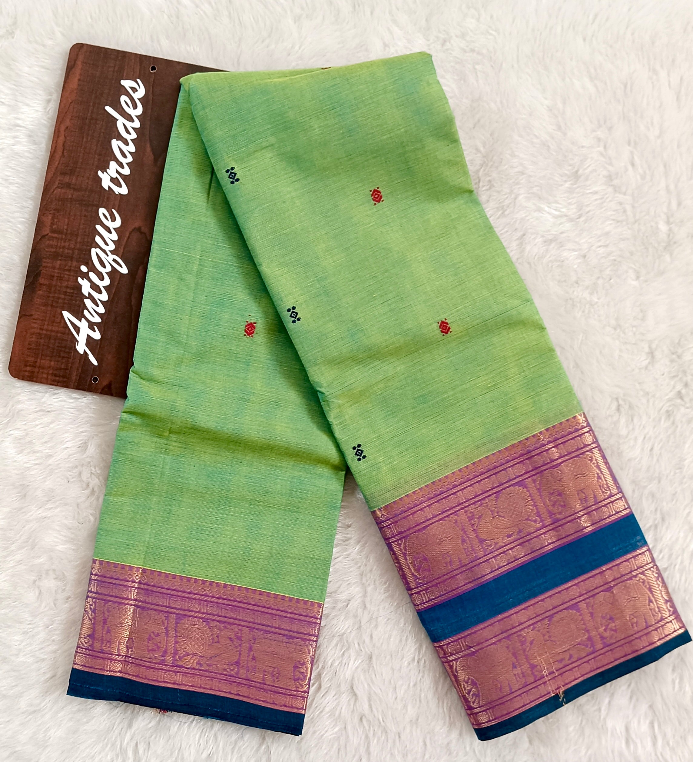 Annan - Chettinad pure cotton saree