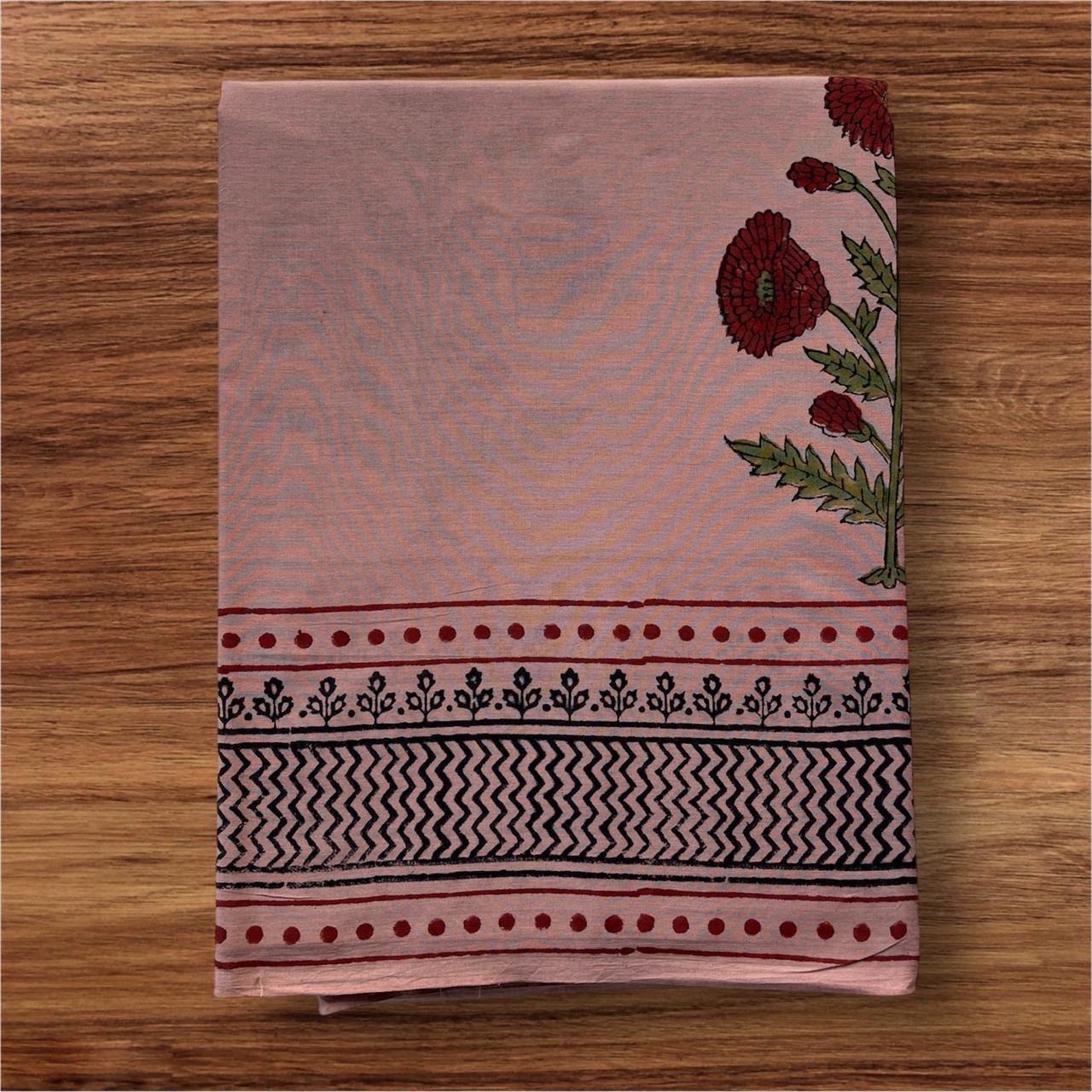 Pure mulmul cotton saree