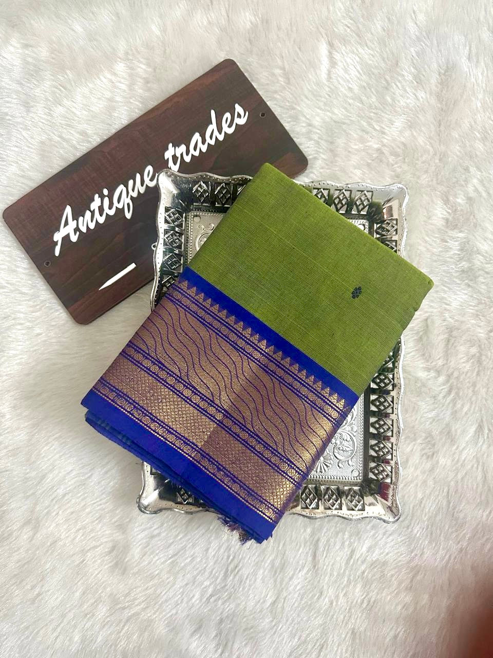 Pure  chettinad cotton saree