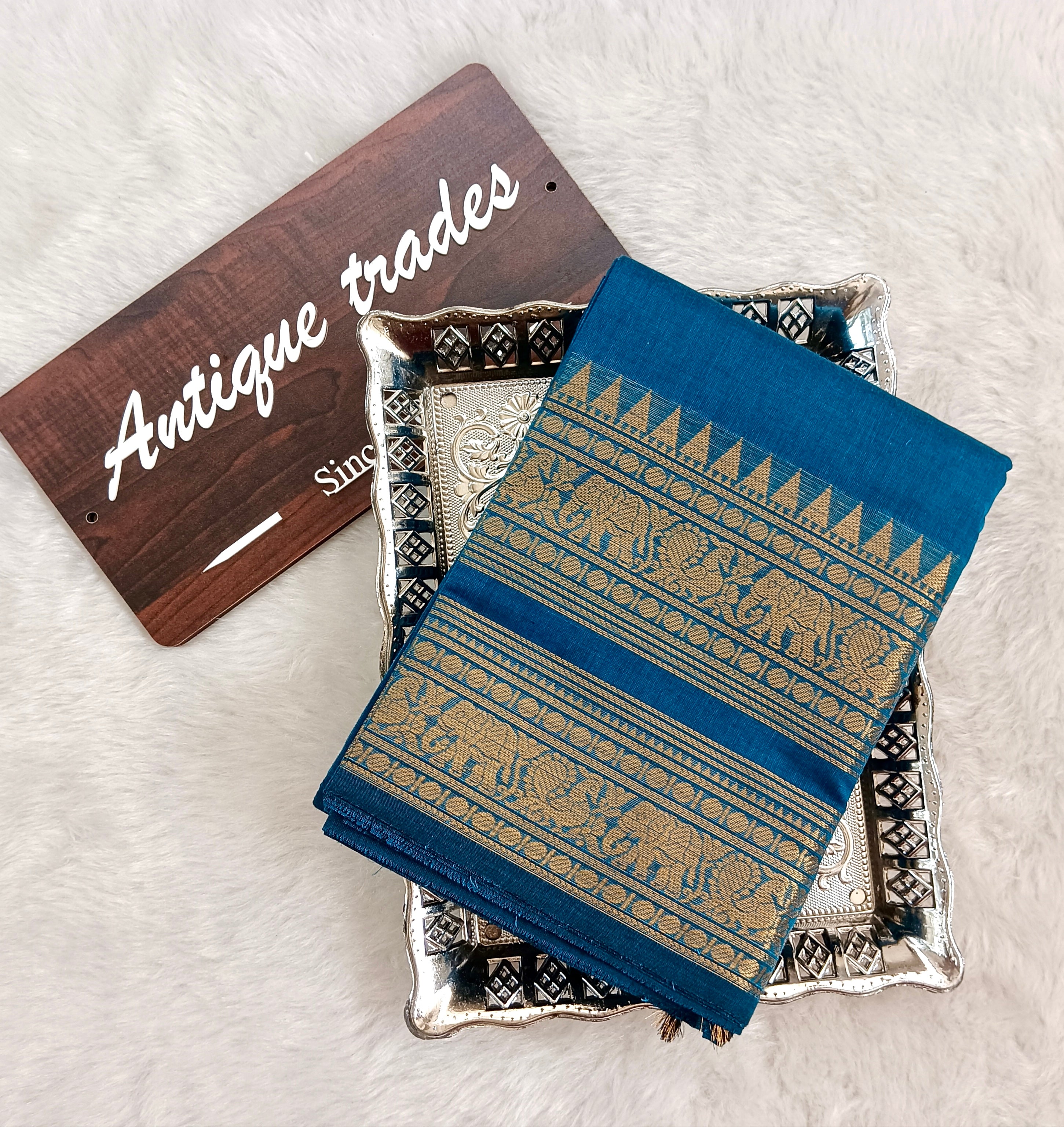 Chettinad pure cotton saree