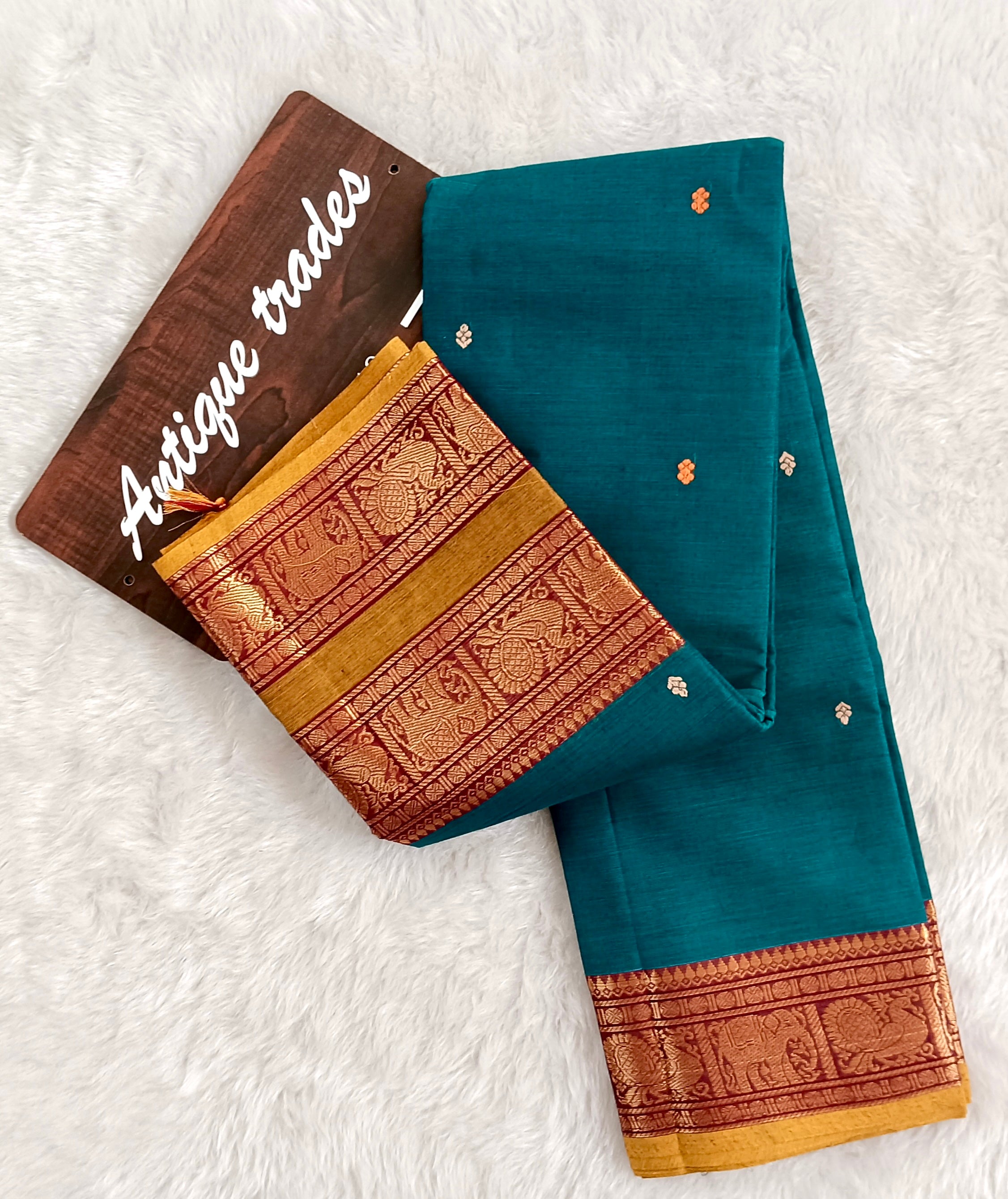 Annam - pure Chettinad cotton saree