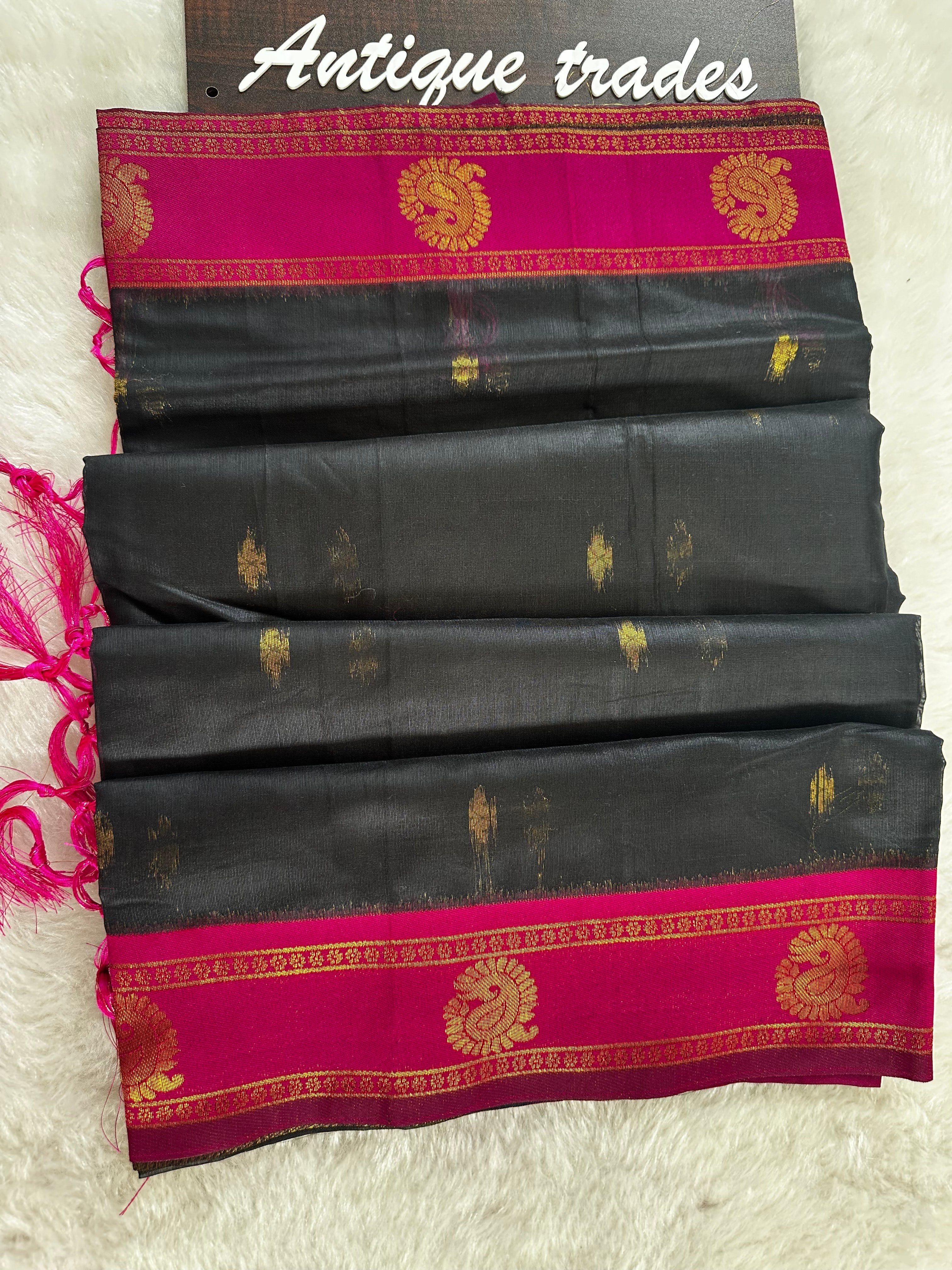 Gadwal Silk Cotton Saree