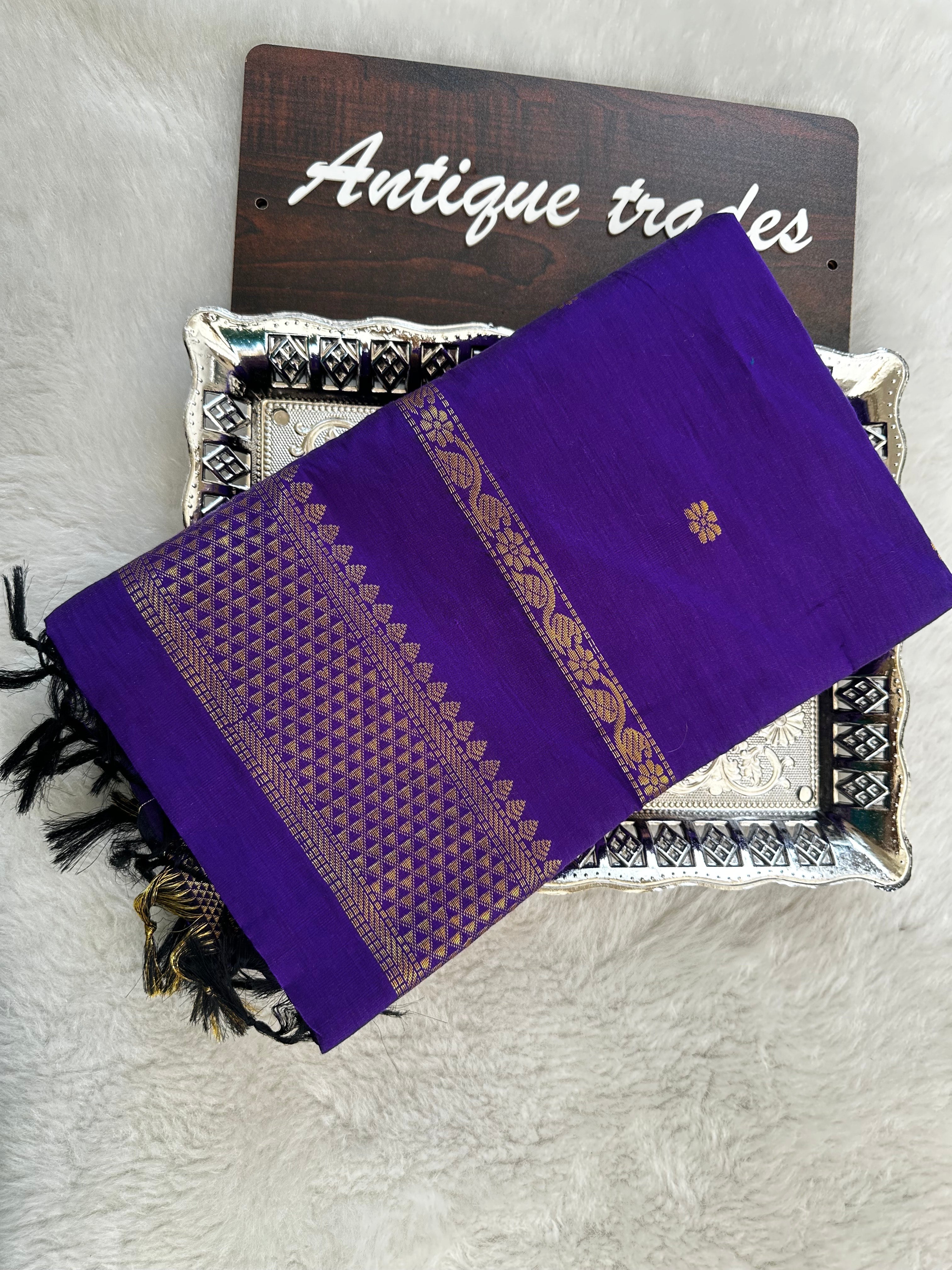 Gadwal silk cotton saree