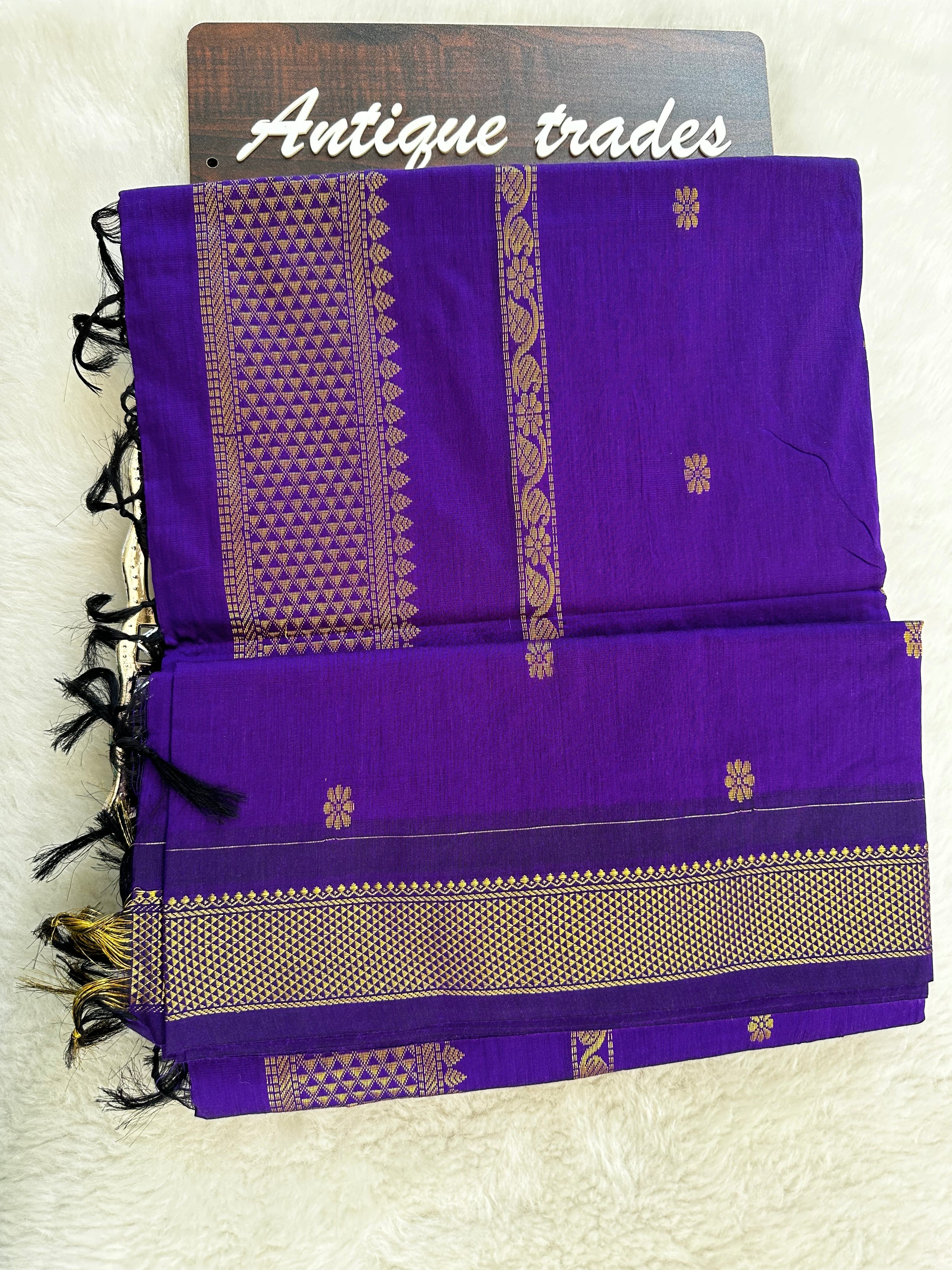 Gadwal silk cotton saree
