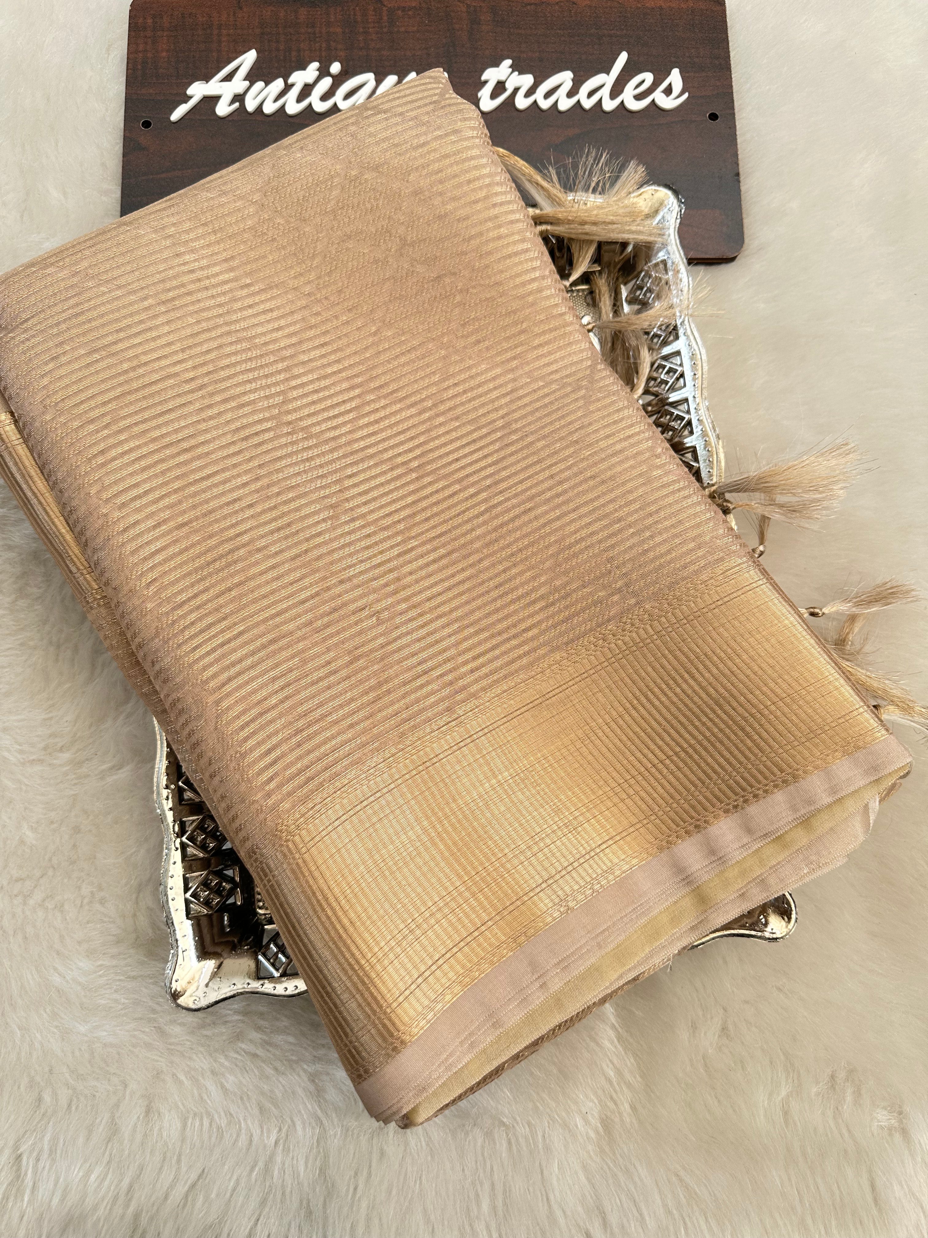 Banarasi tissue silk saree