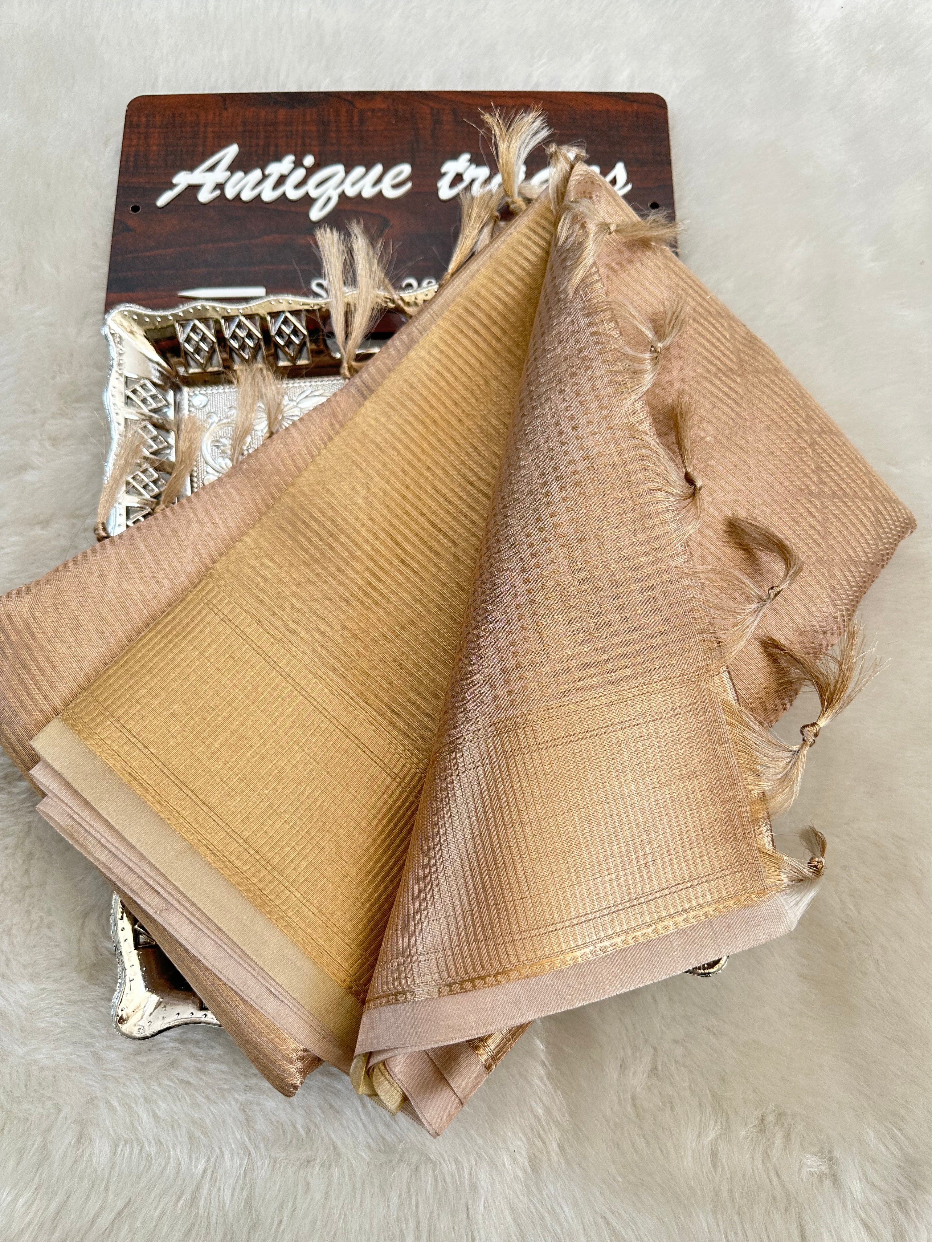 Banarasi tissue silk saree