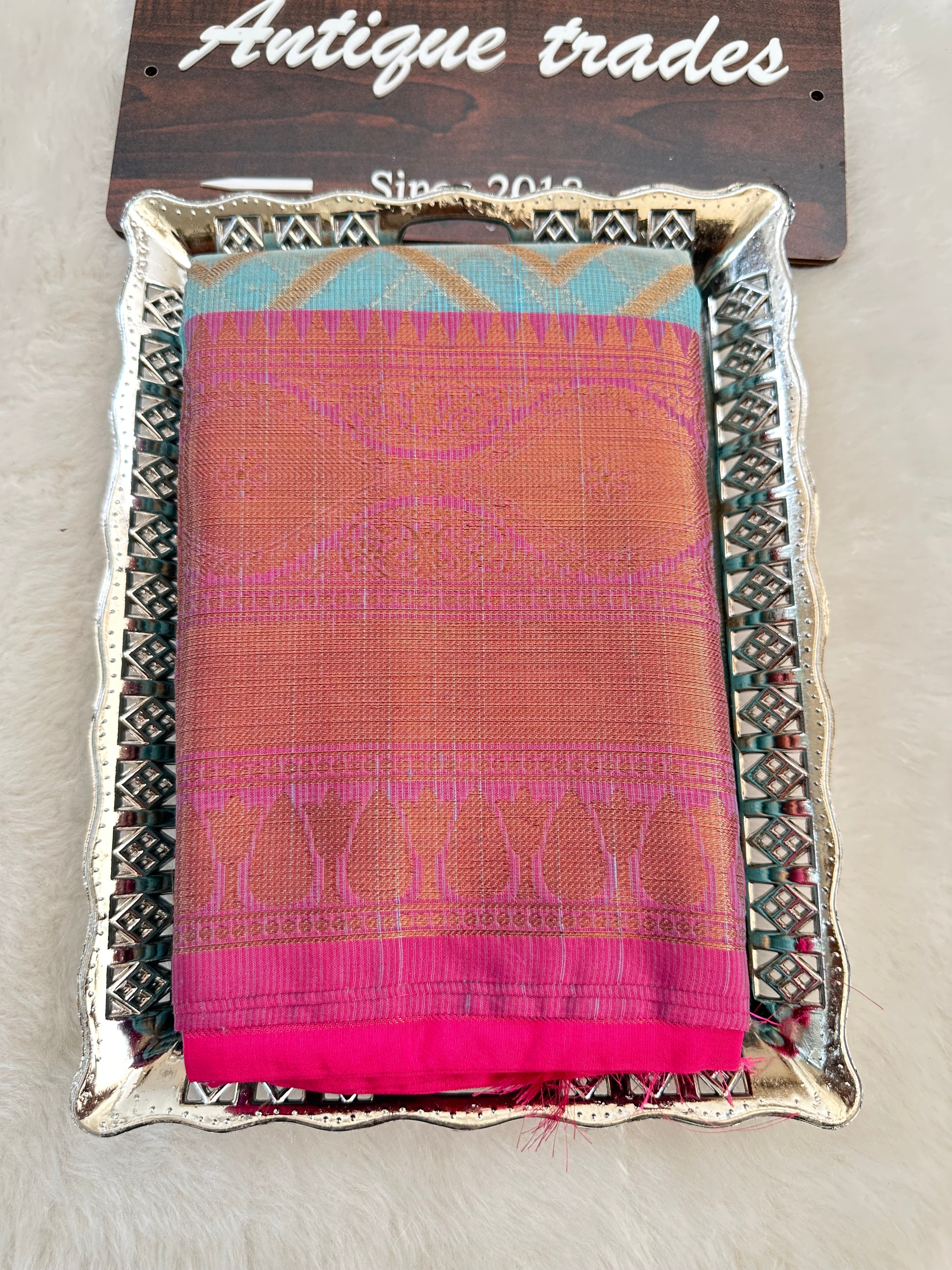 Banarasi tissue silk saree